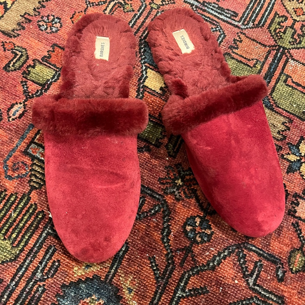 Birdies Suede Slippers